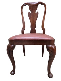 Vintage Queen Anne Style Dining Chairs By Baker Furniture - 4