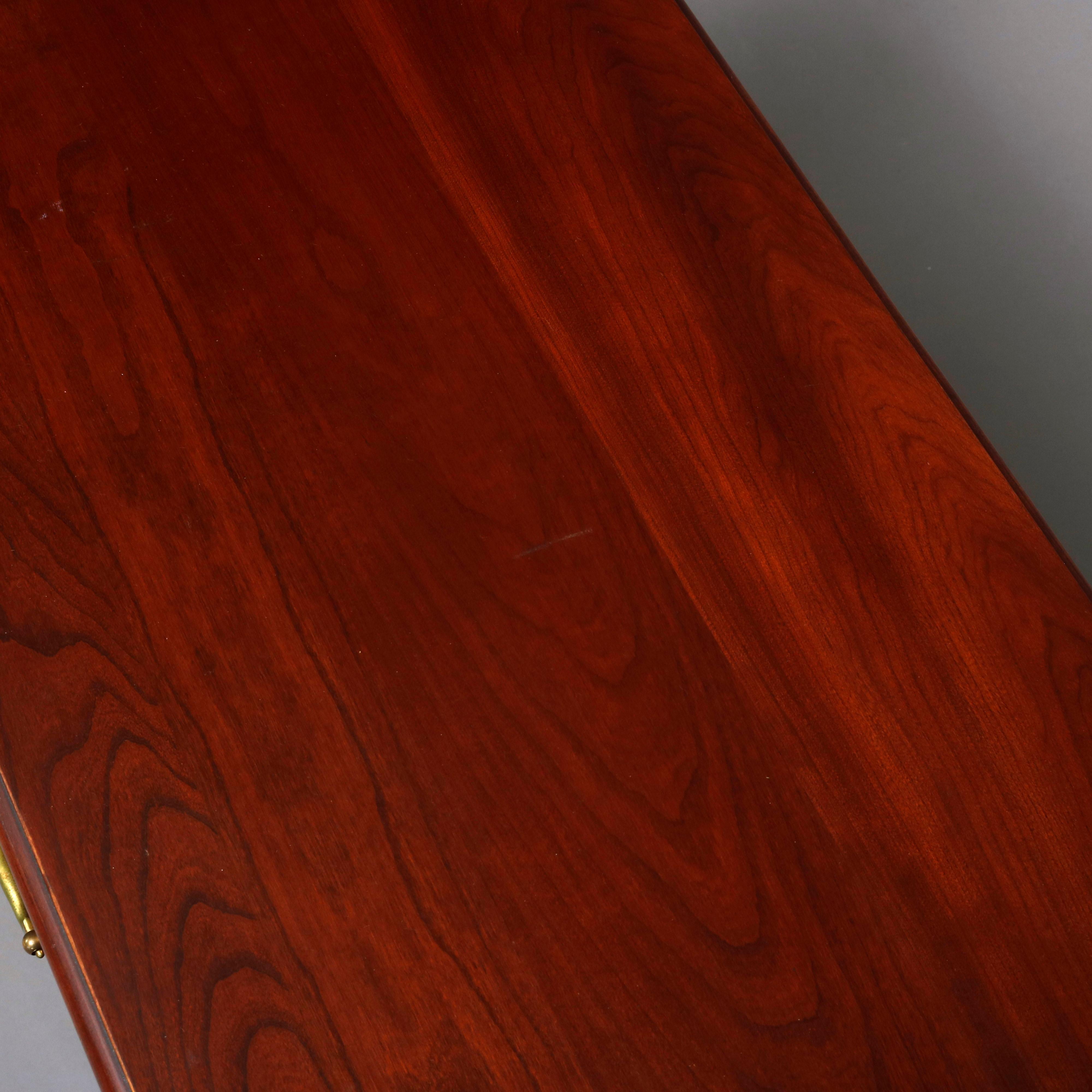 Vintage Queen Anne Style Mahogany Sofa Table by Harden, 20th Century 5