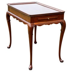 Vintage Queen Anne Stil Mahagoni Teetisch