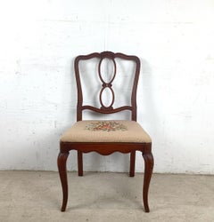 Vintage Queen Anne Style Side Chair