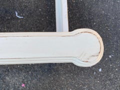 Vintage Queen Bed in Antique White