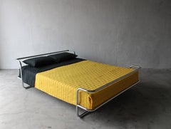 Vintage Queen Chrome Bed by Ikea