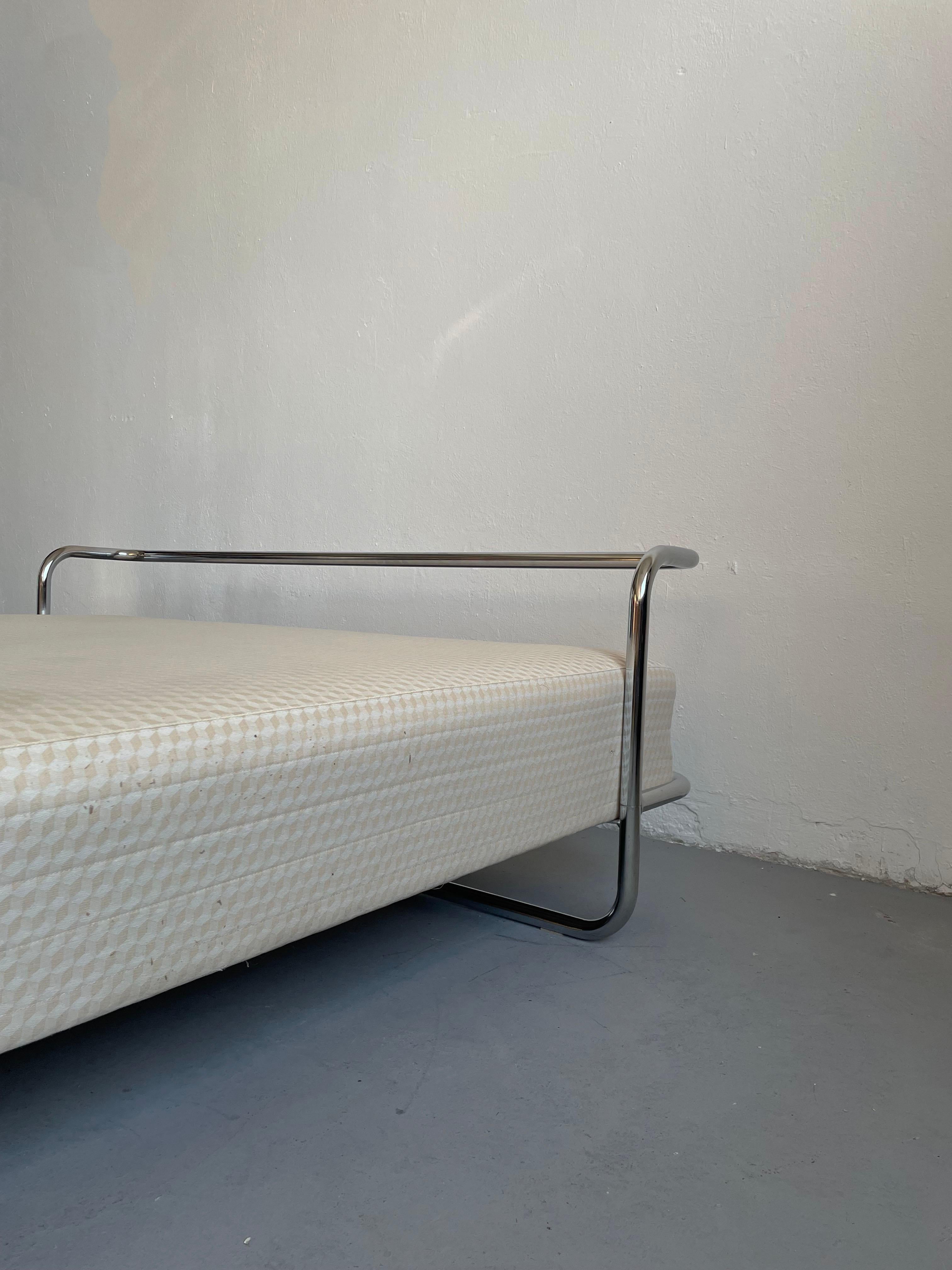 Vintage King Chrome Bed Frame 