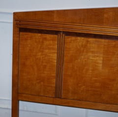 VINTAGE QUEEN SIZE AMERICAN HICKORY WHITE GENESIS BIEDEMEiER HEADBOARD