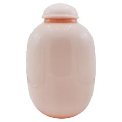 Potiche in vetro vintage Querandi