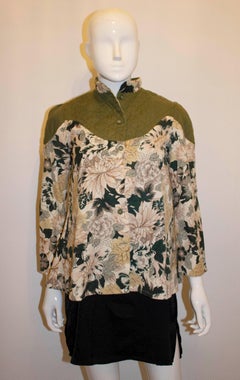 Vintage Quilted Top for Fall