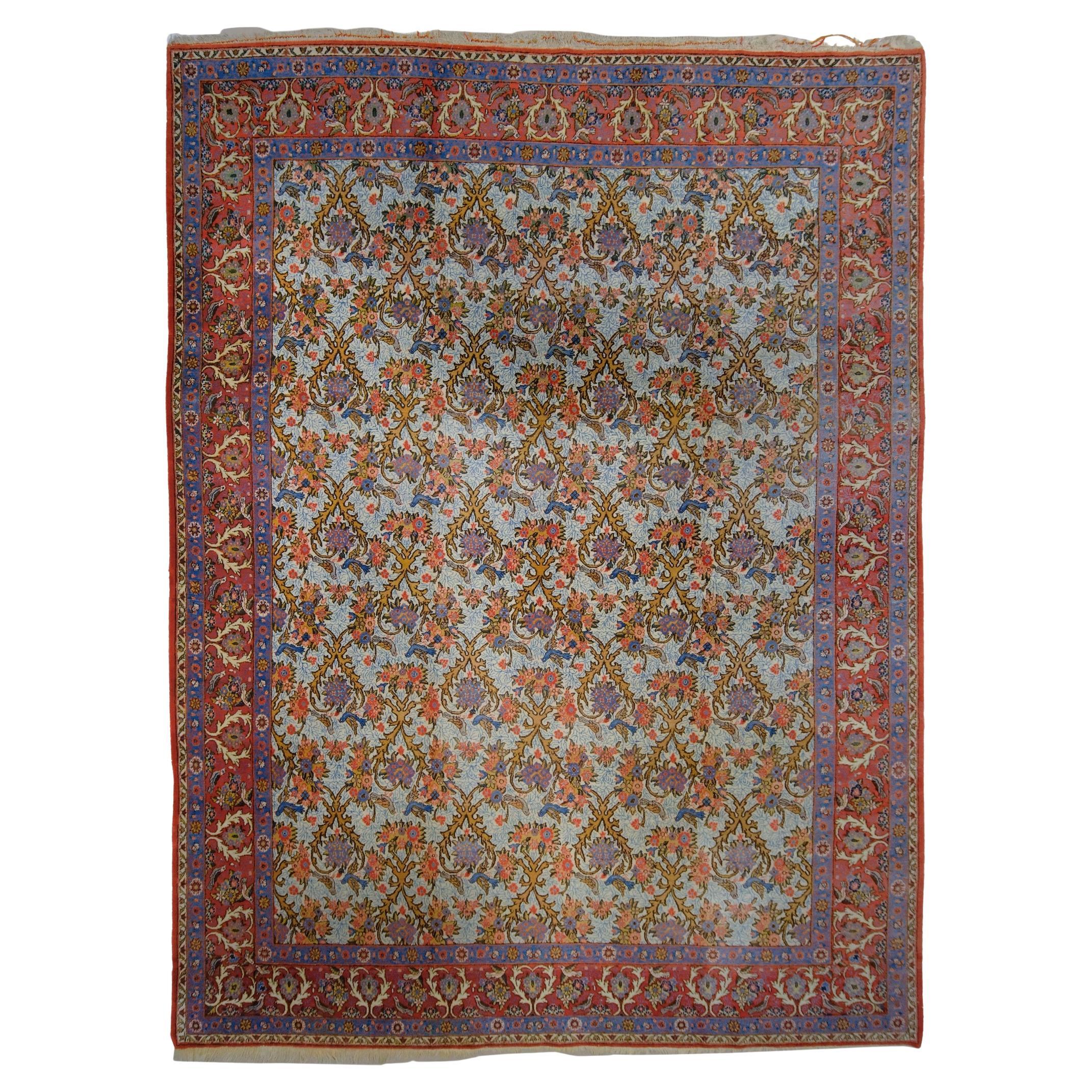 Tappeto vintage Qum in vendita