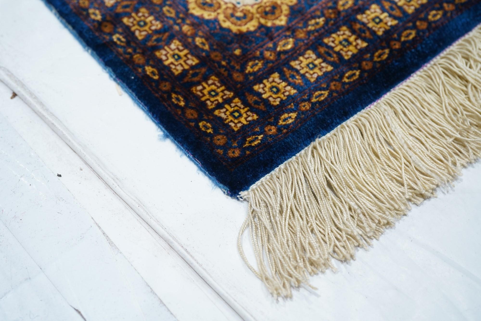 Persian Vintage Qum Rug For Sale