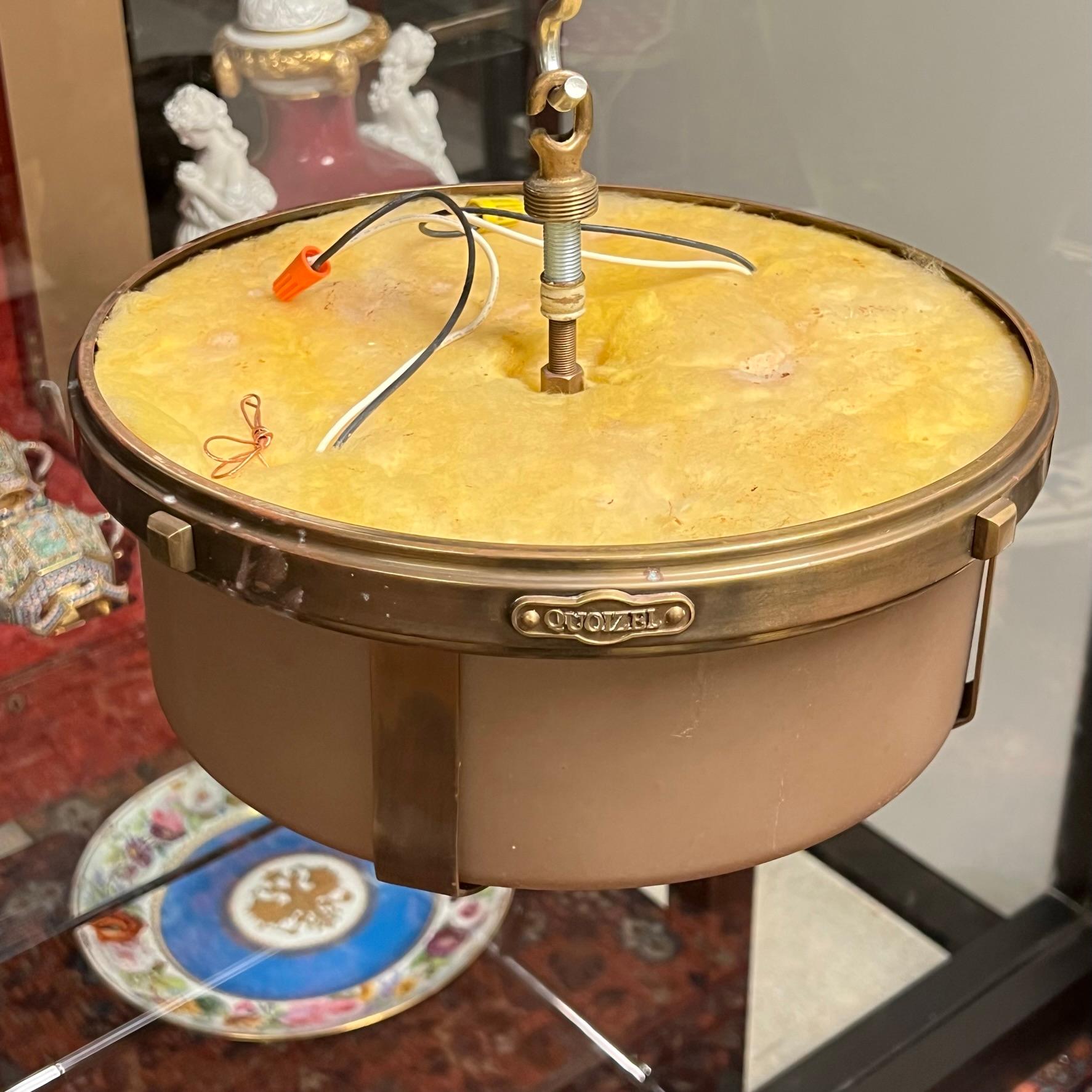 Lustre Quoizel vintage de style Art Déco en vente 12