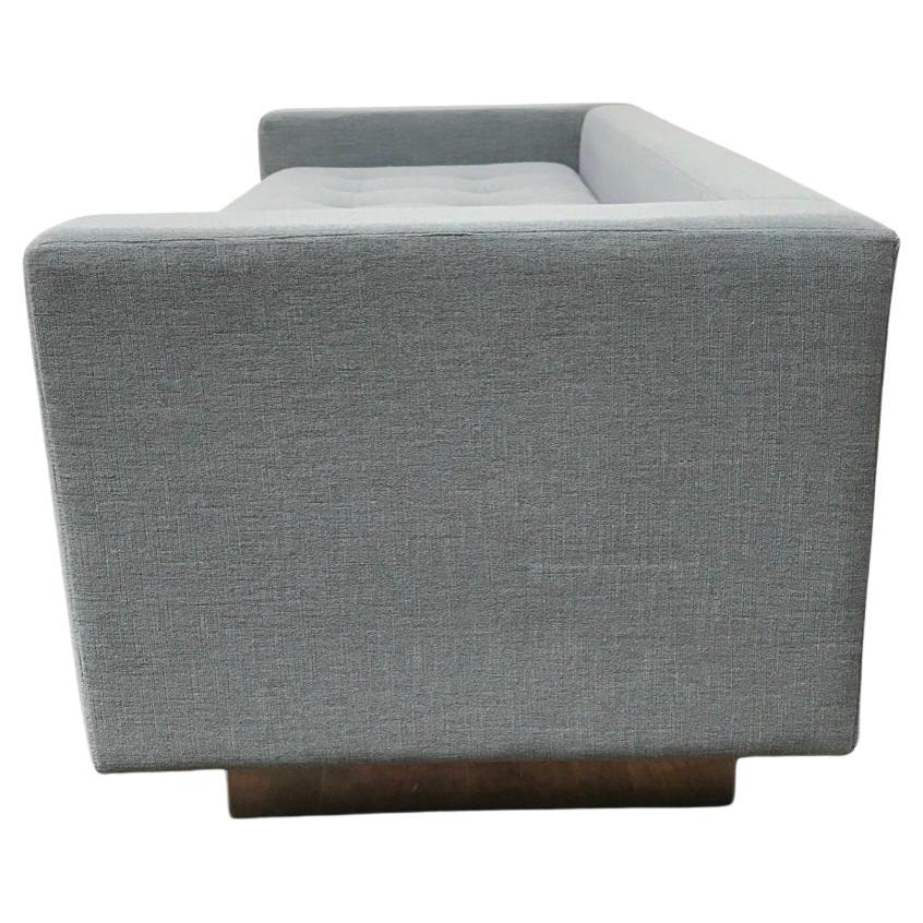 Modern Vintage R Jones Furniture Custom Contemporary Bench On Plinth For Sale