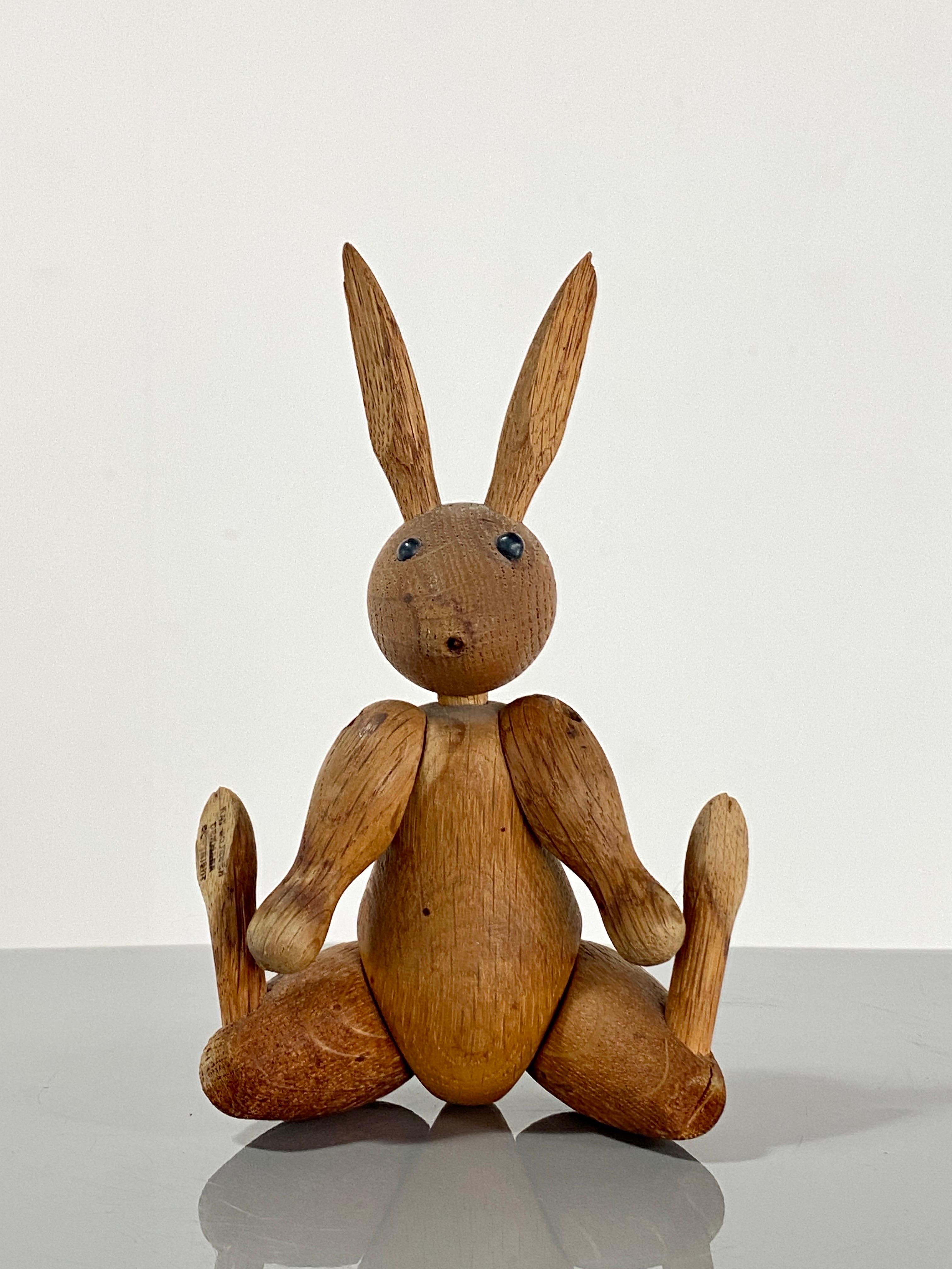 Vintage Rabbit Figurine by Kay Bojesen, It Was Designed in 1957, This is an Exam 1