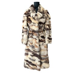 Vintage Rabbit Fur Fully Lined Coat