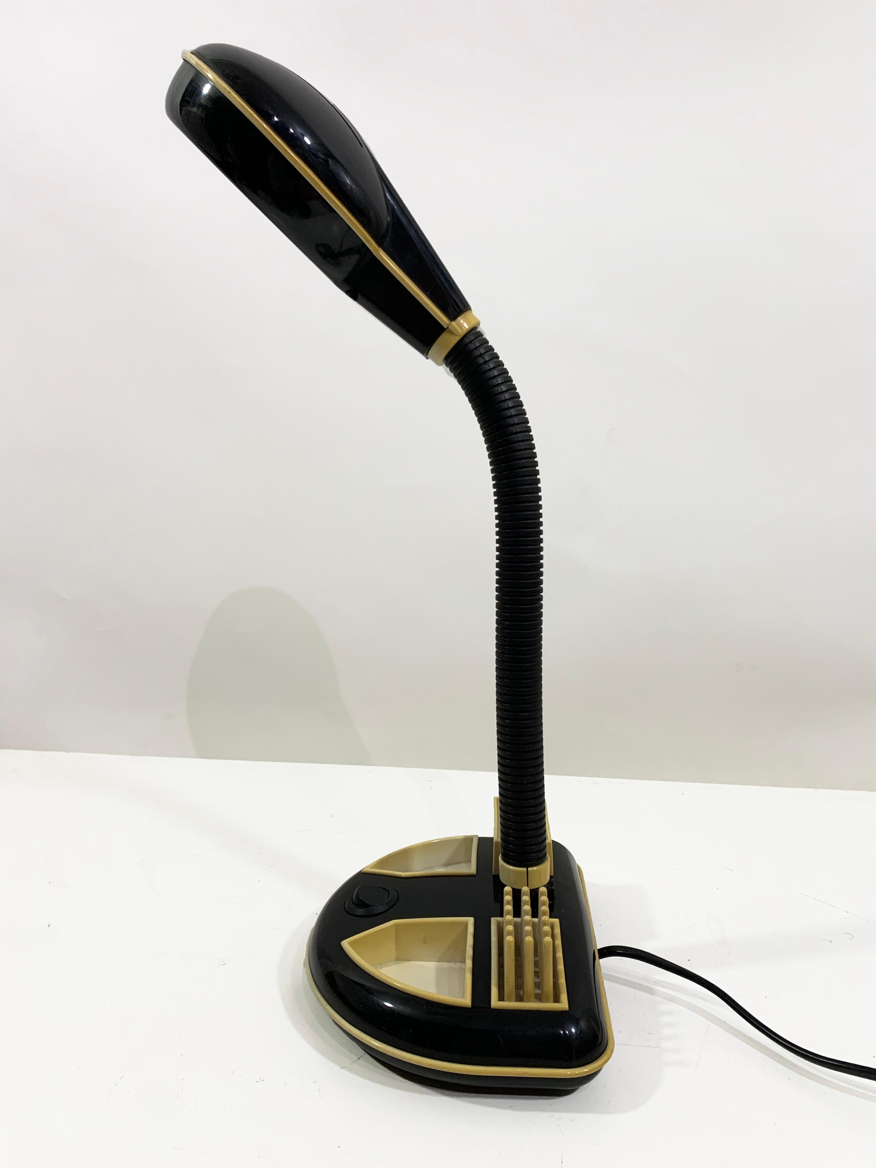 Plastic Vintage Rabbit Tanaka gooseneck desk lamp For Sale