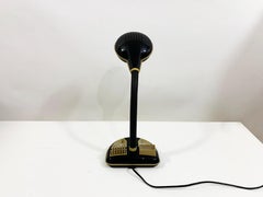 Vintage Tanaka Gooseneck Desk Lamp, Molded Plastic, Japan, 1980s