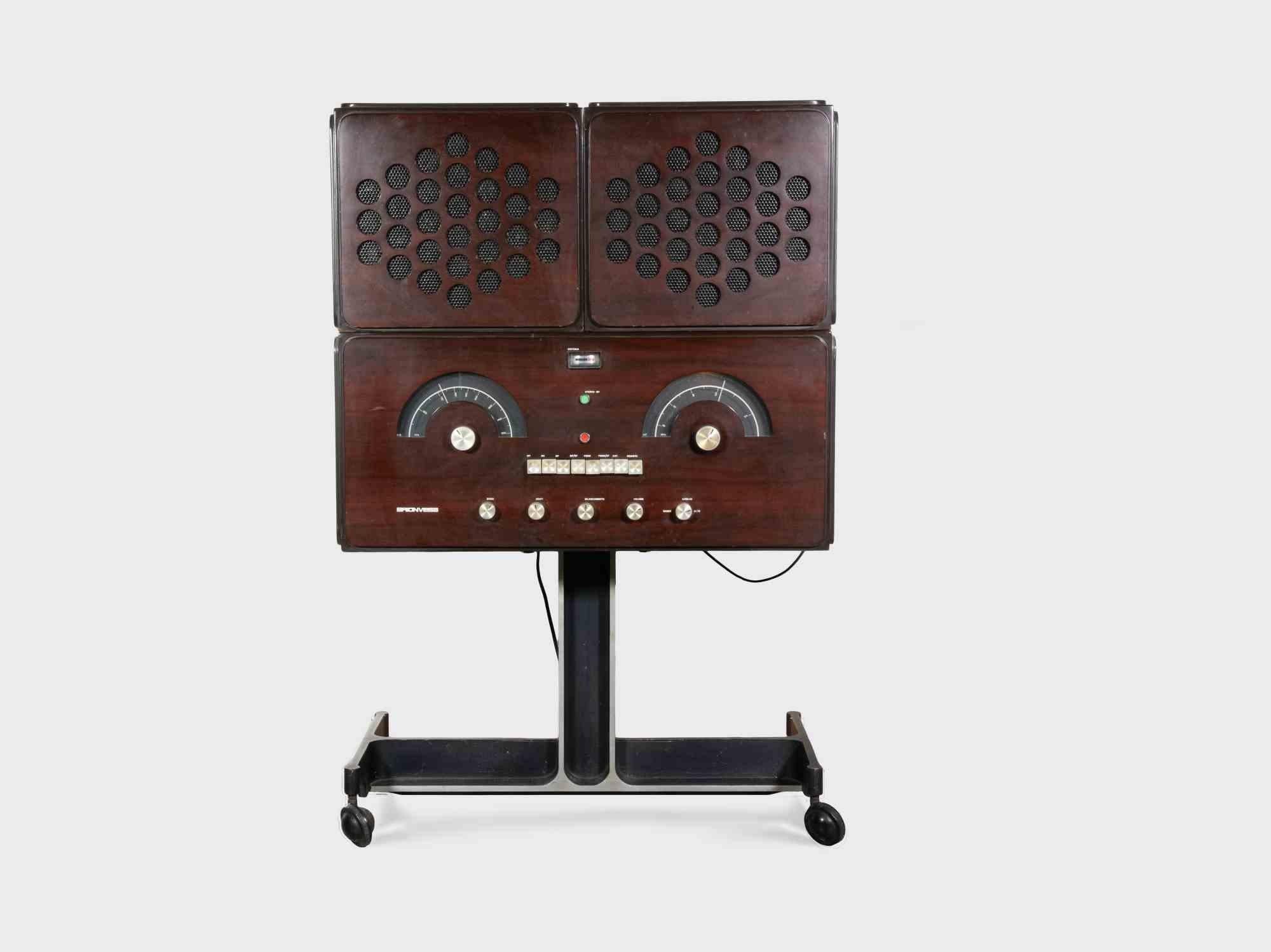 Turntable radiophonographe d'Achille & Piegiacomo Castiglioni, années 1960 Bon état - En vente à Roma, IT