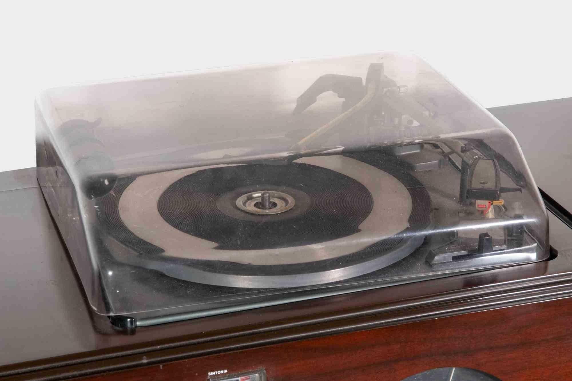 Turntable radiophonographe d'Achille & Piegiacomo Castiglioni, années 1960 en vente 1