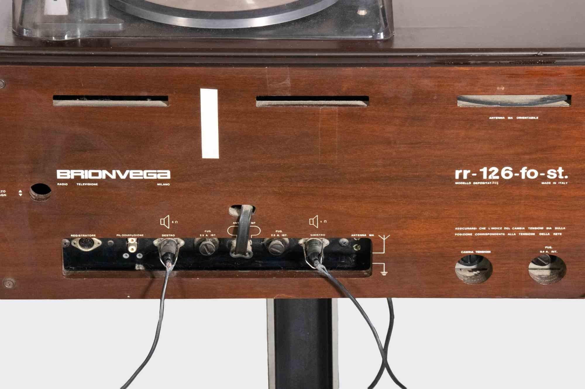 Turntable radiophonographe d'Achille & Piegiacomo Castiglioni, années 1960 en vente 2
