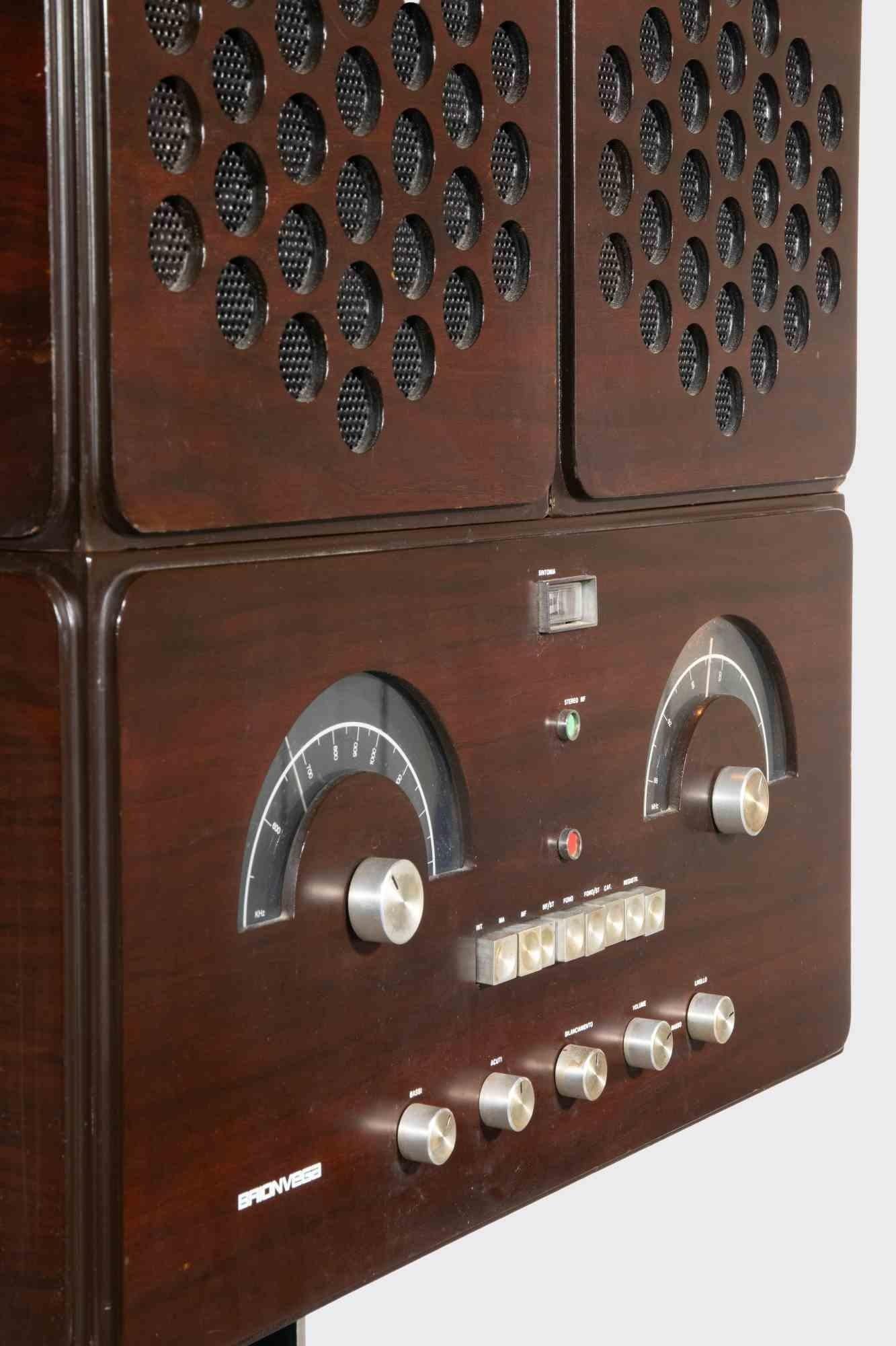 Turntable radiophonographe d'Achille & Piegiacomo Castiglioni, années 1960 en vente 3