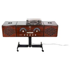 Vintage Radiophonograph Turntable by Achille & Piegiacomo Castiglioni- 1960s
