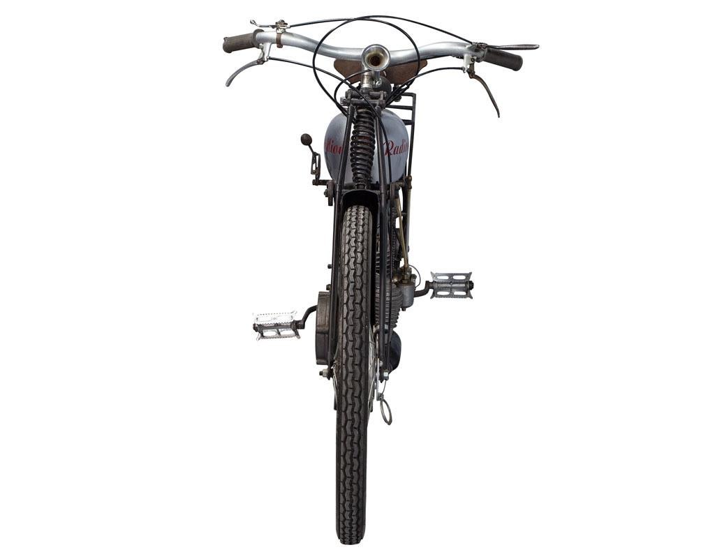 Mid-20th Century Vintage Radior Motorcycle Post War, French For Sale