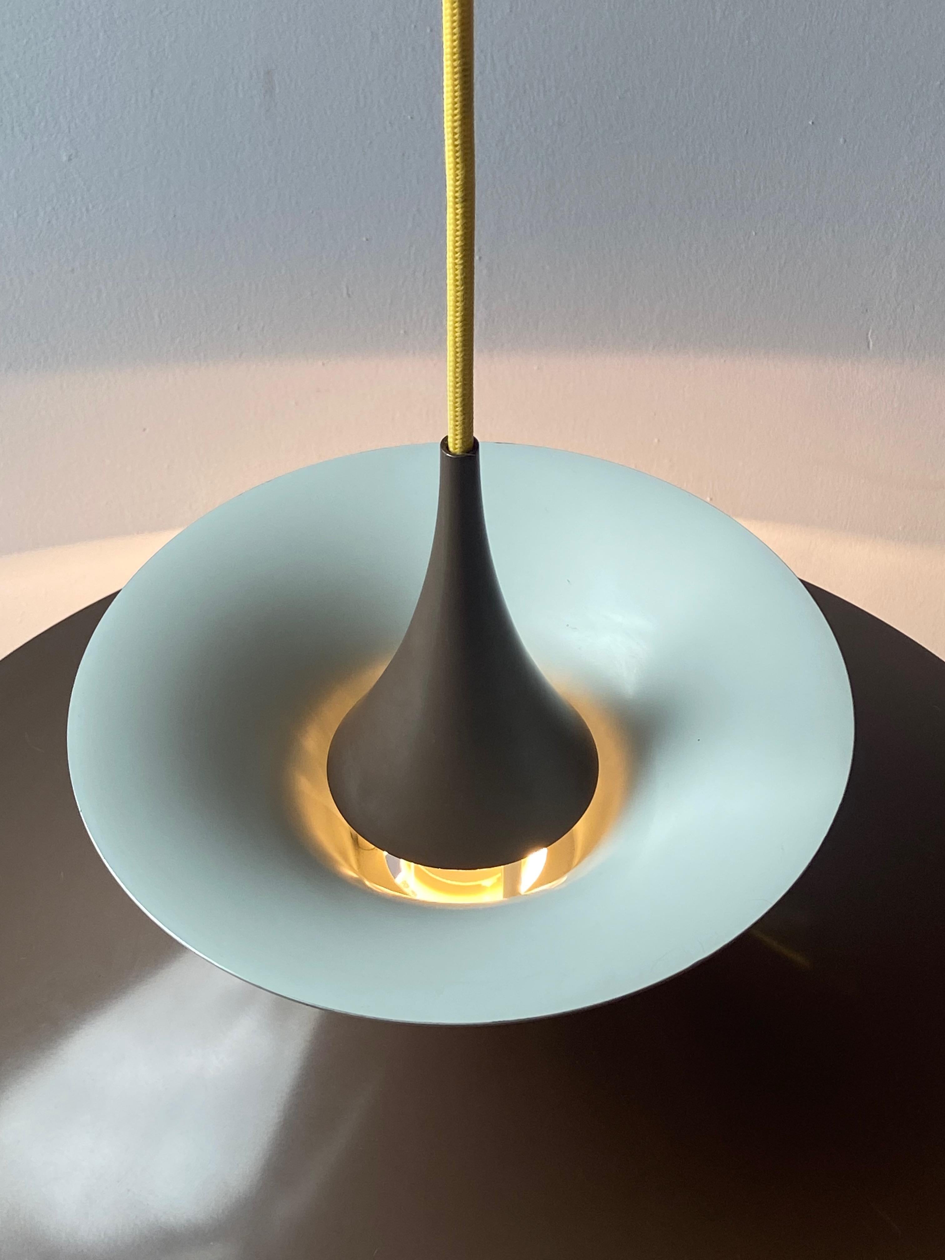 Lampe pendante vintage Radius 1 Design by Erik Balslev for Fog & Mørup, Danemark 3