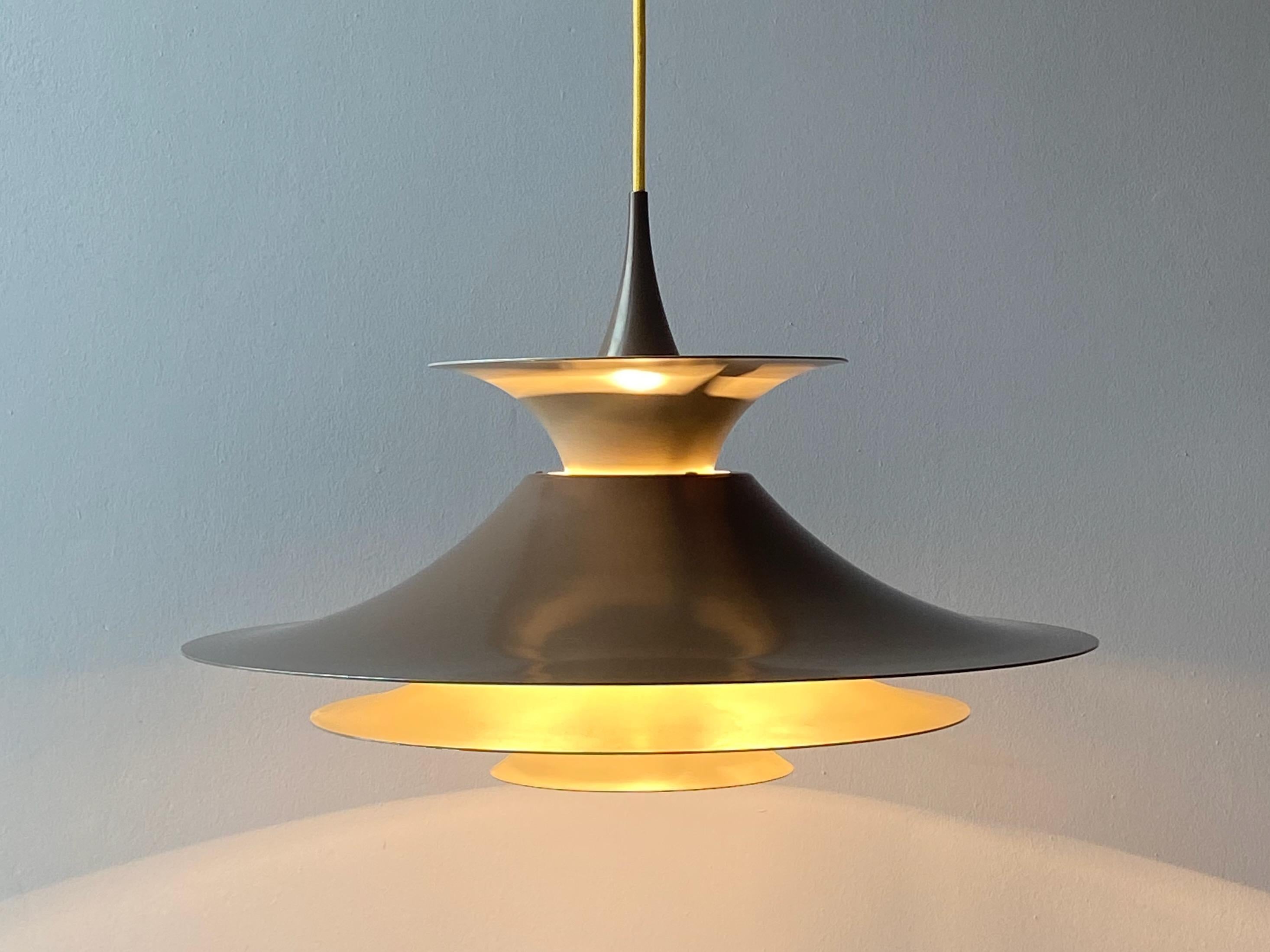 Lampe pendante vintage Radius 1 Design by Erik Balslev for Fog & Mørup, Danemark 5