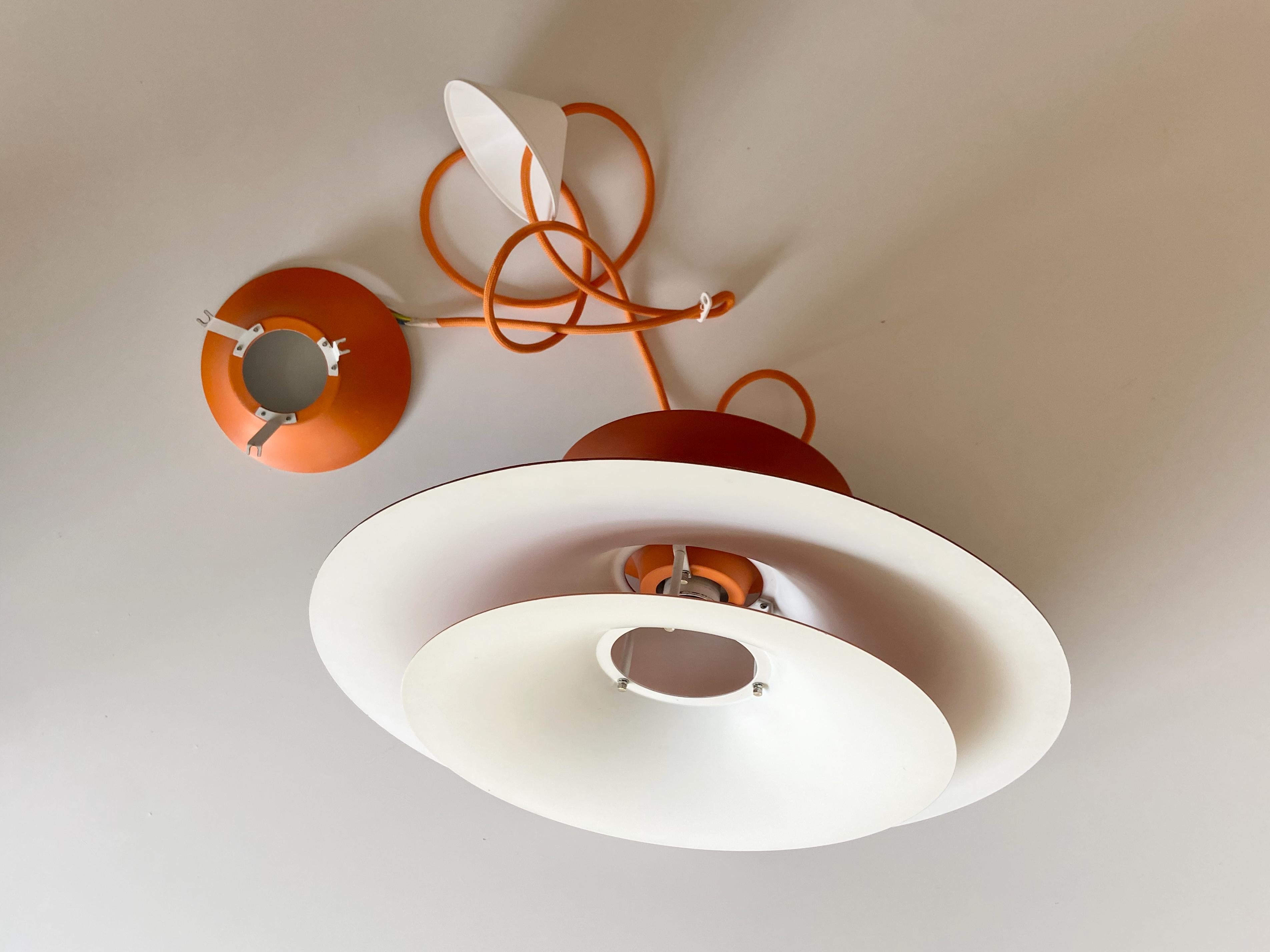 Vintage Radius 1 Pendant Lamp Design by Erik Balslev for Fog & Mørup, Denmark In Good Condition In Krefeld, DE