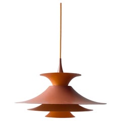 Lampe pendante vintage Radius 1 Design by Erik Balslev for Fog & Mørup, Danemark