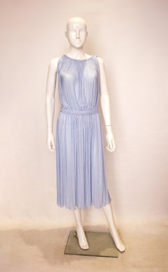 Vintage Radley Ice Blue Cocktail Dress