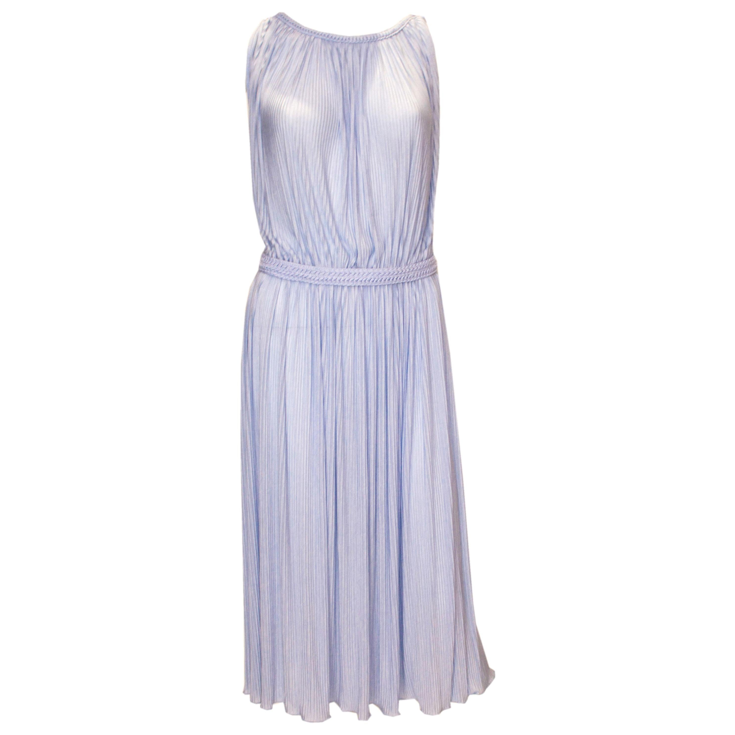 ice blue cocktail dress