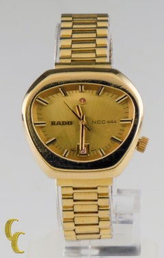Vintage Rado NCC 444 Gold Plated Automatic Women's Wristwatch (558.3018.2)