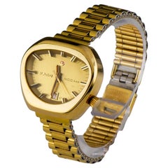 Orologio da polso automatico da donna vintage RADO 444 placcato oro (558.3018.2)