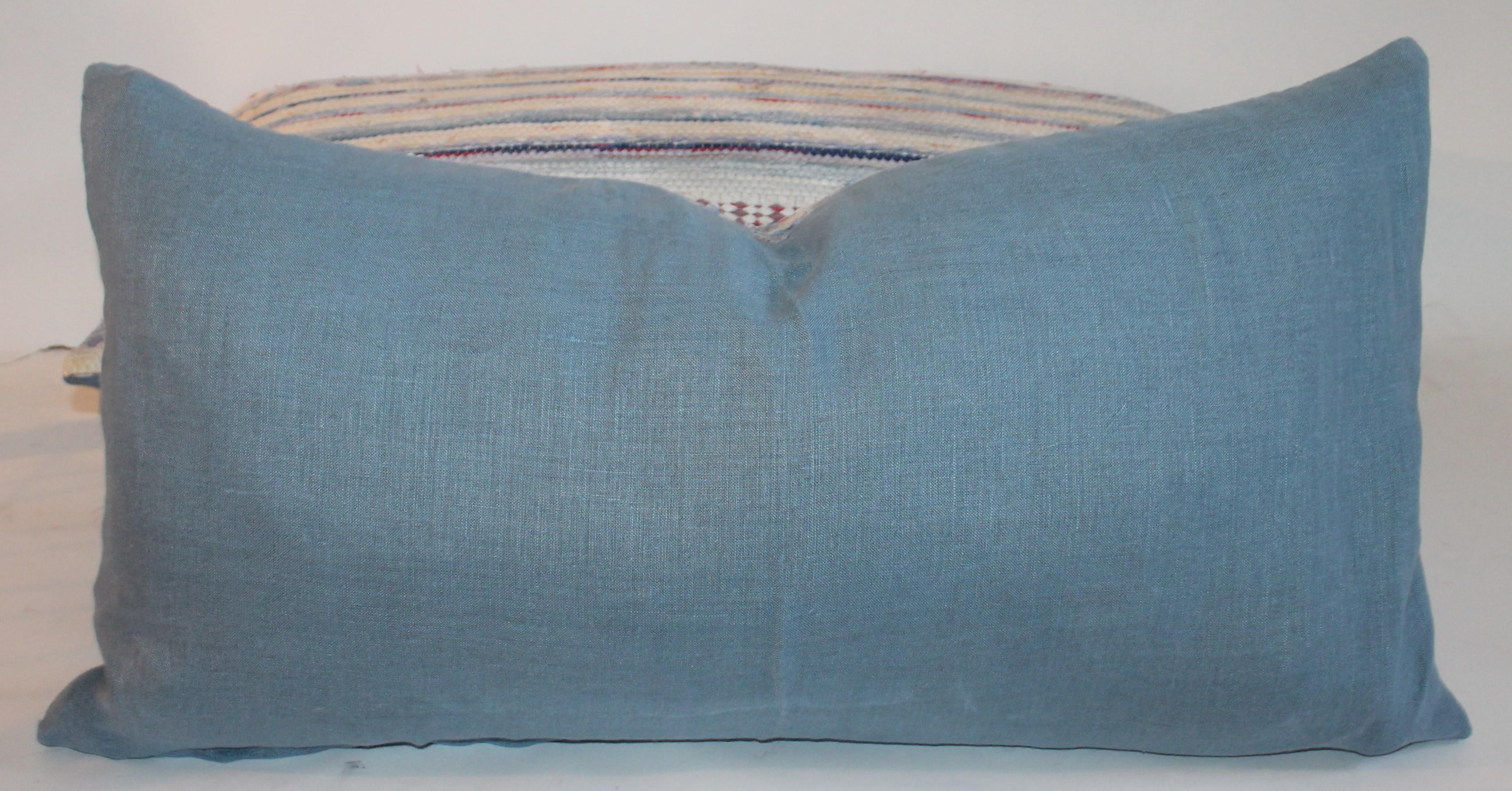 Coton Coussins de tapis Rag vintage, collection de trois pièces en vente