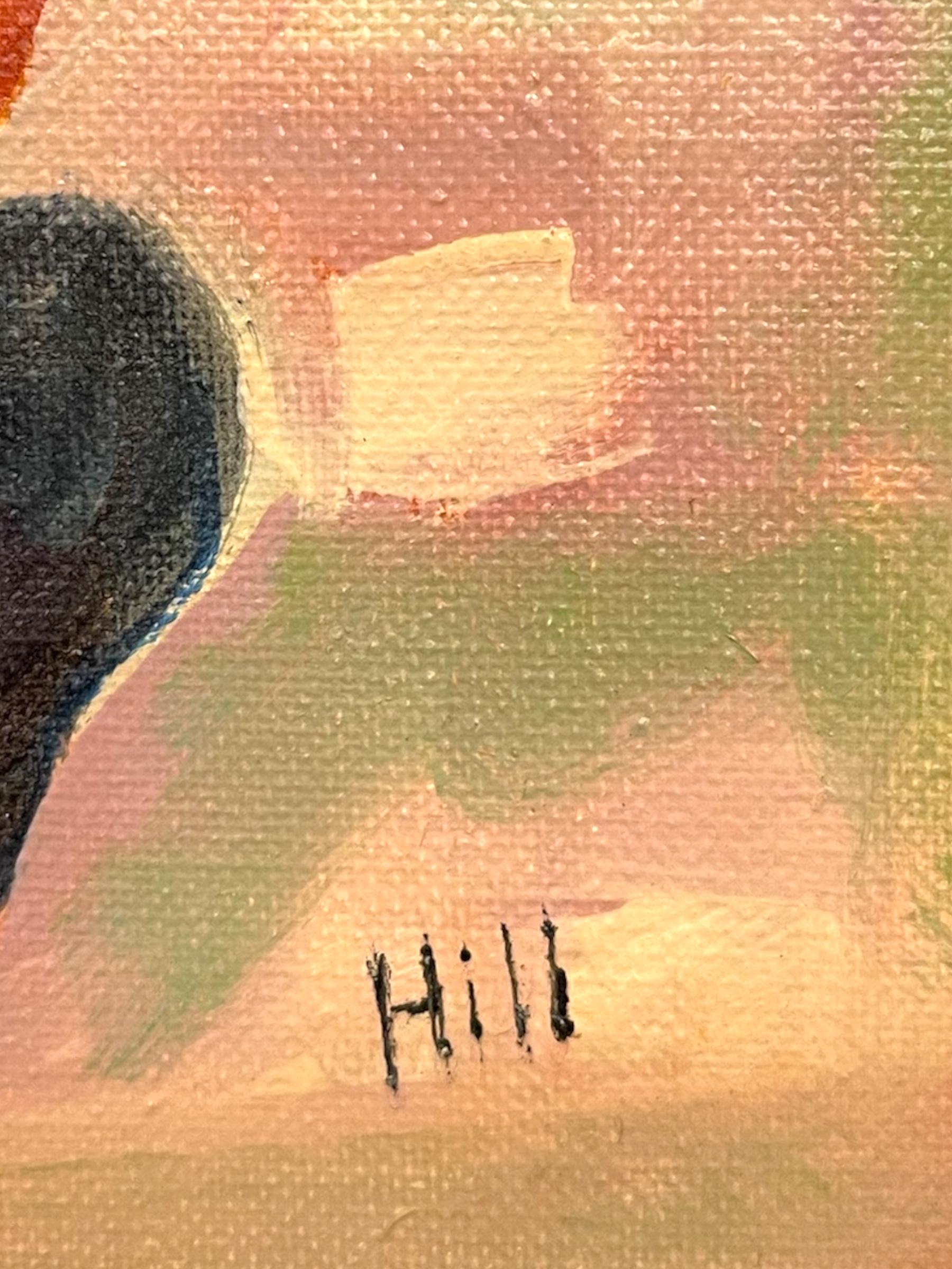 Ritratto di bambola in stile Raggedy Ann su tela Grumbacher d'epoca in vendita 3