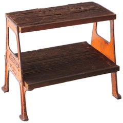 Retro Railroad Step Stool