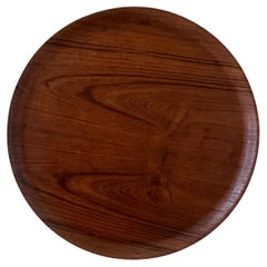 Vintage Rainbow Teak Serving Tray, Sweden, 1960s Scandinavian Modern