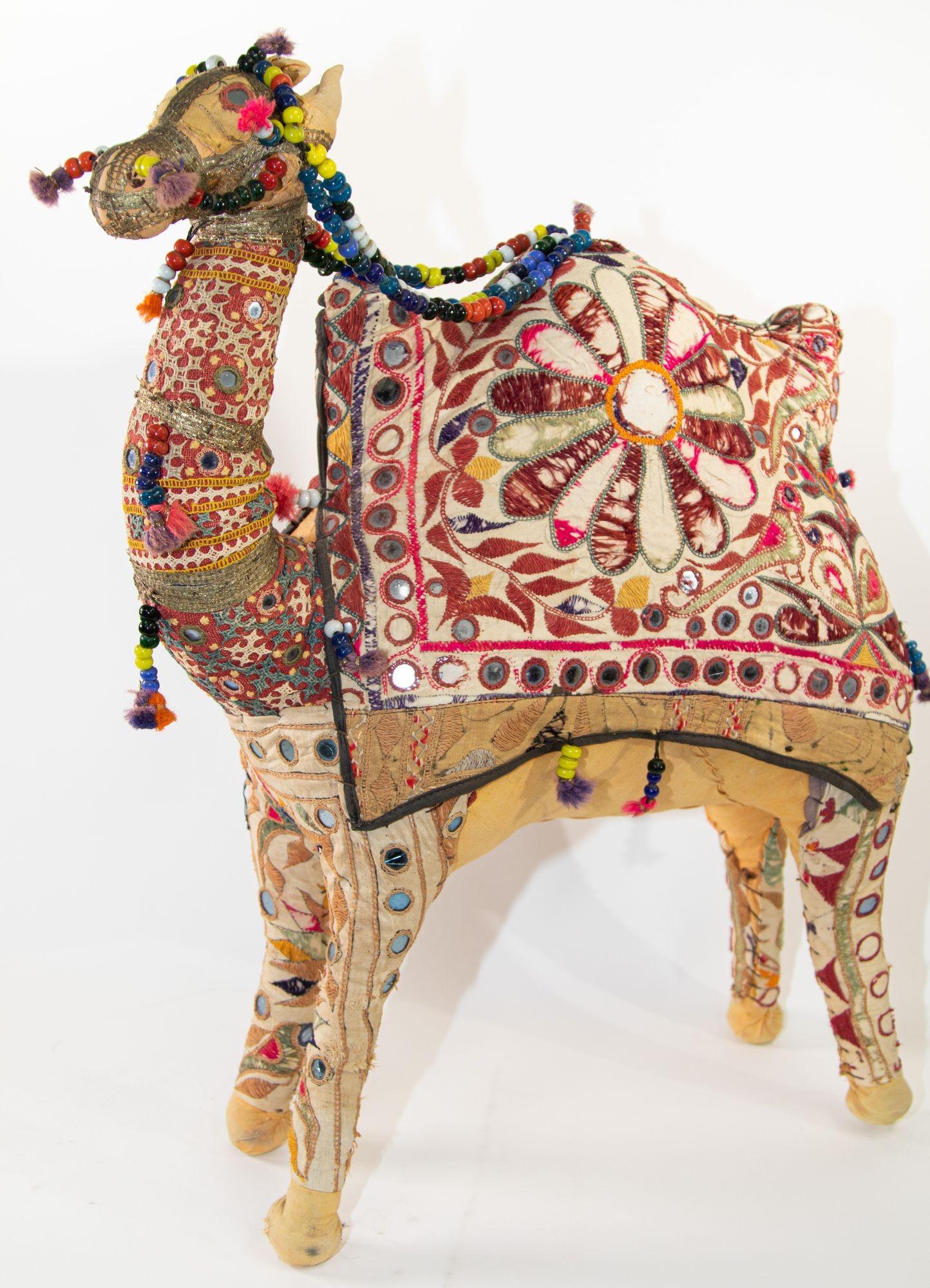 Vintage Raj Handcrafted Camel Toy India, 1950 For Sale 8