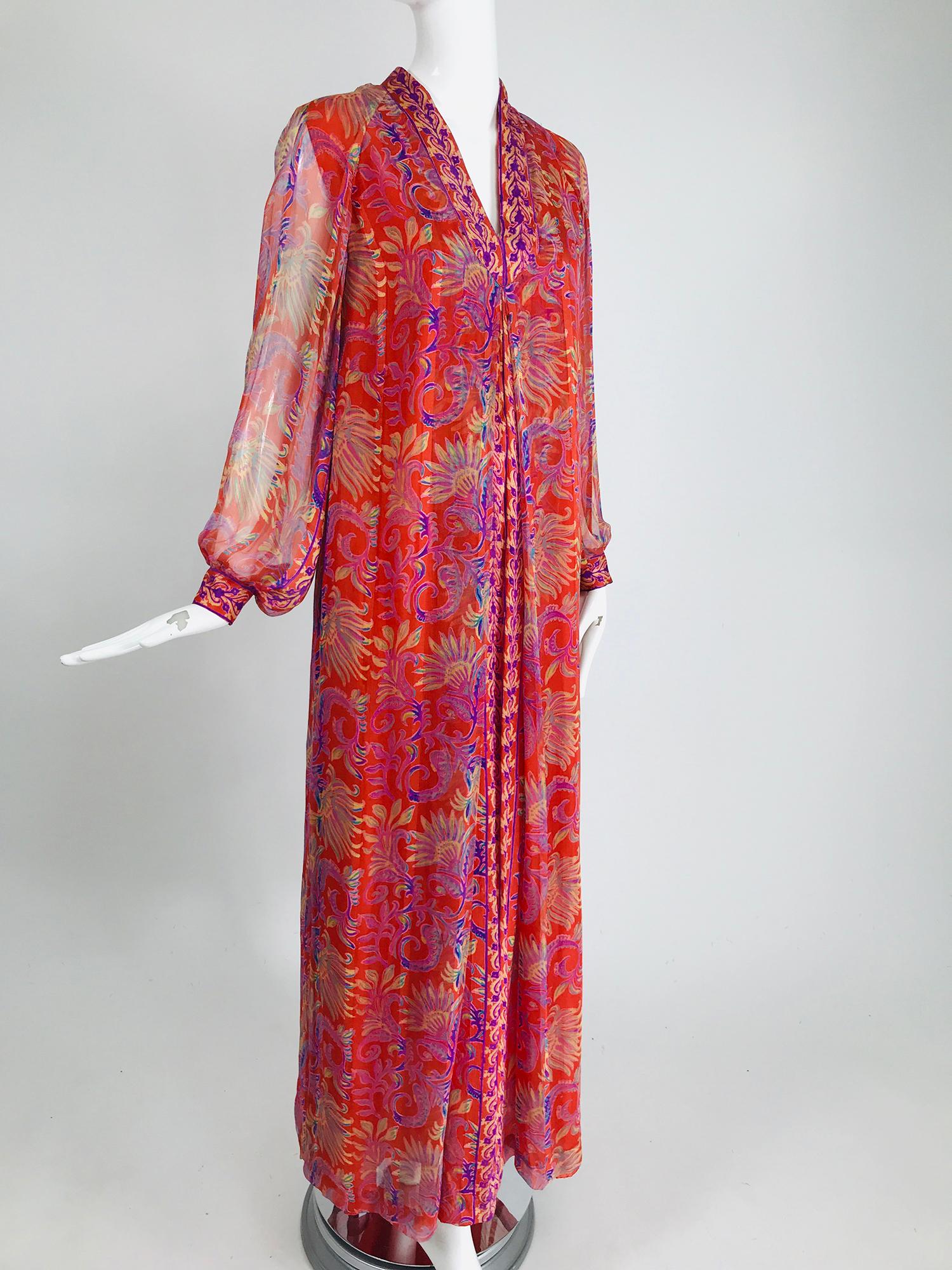 maxi dress 1970s