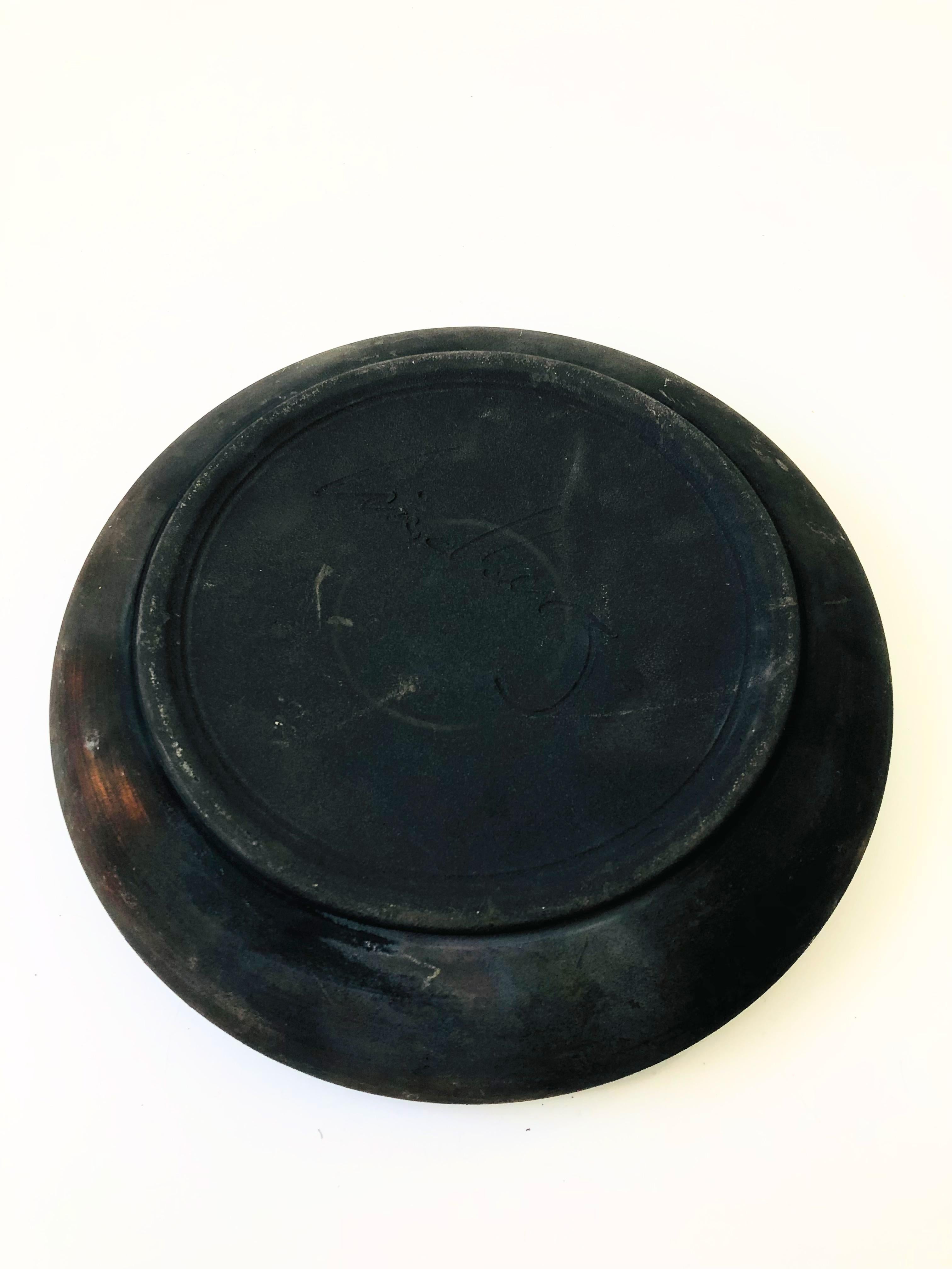 Raku-Keramik-Tablett von Scott Lindberg im Angebot 2