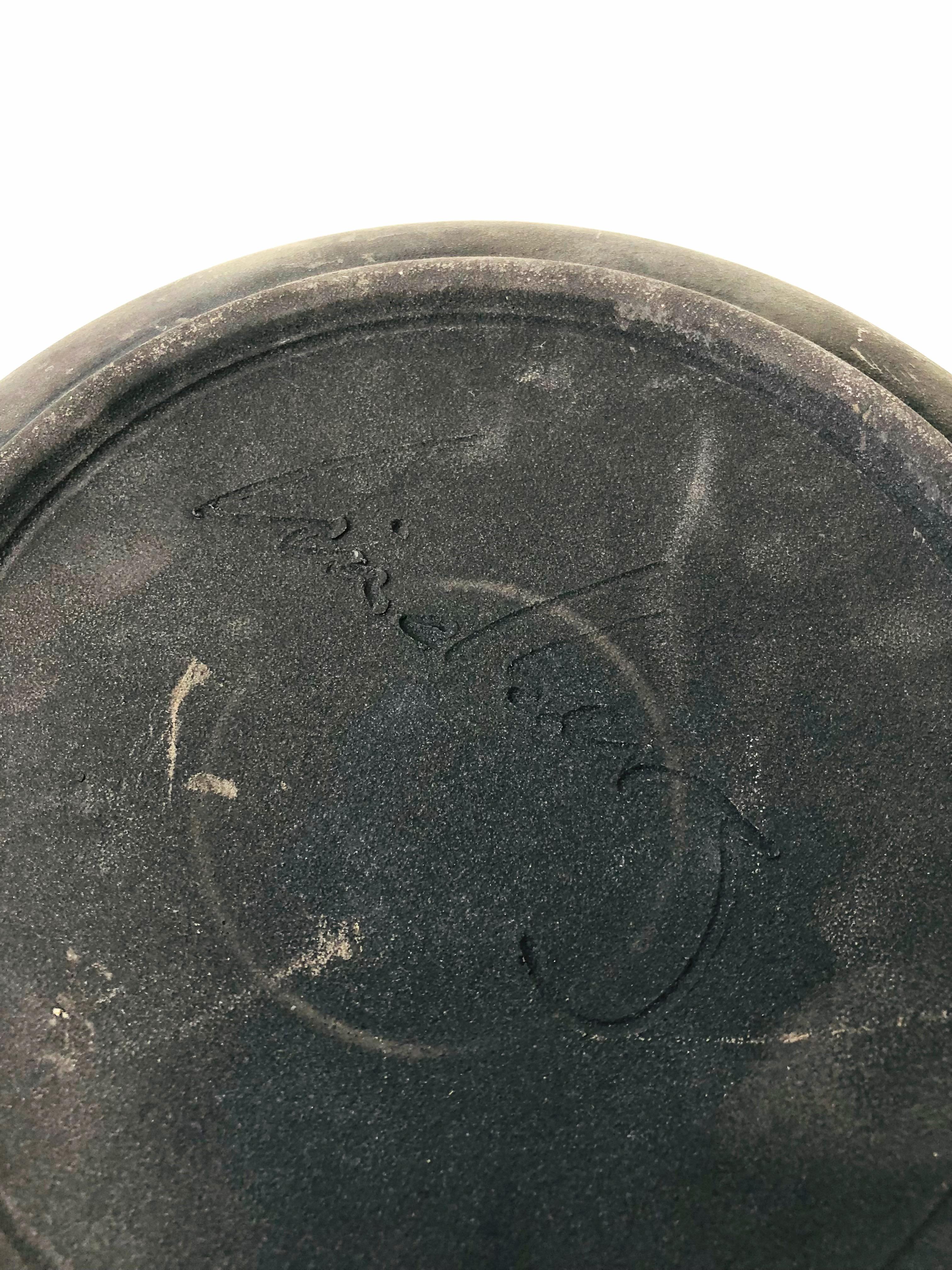 Raku-Keramik-Tablett von Scott Lindberg im Angebot 3