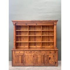 Vintage Ralph Lauren "Bromley":Hutch aus geknotetem Kiefernholz