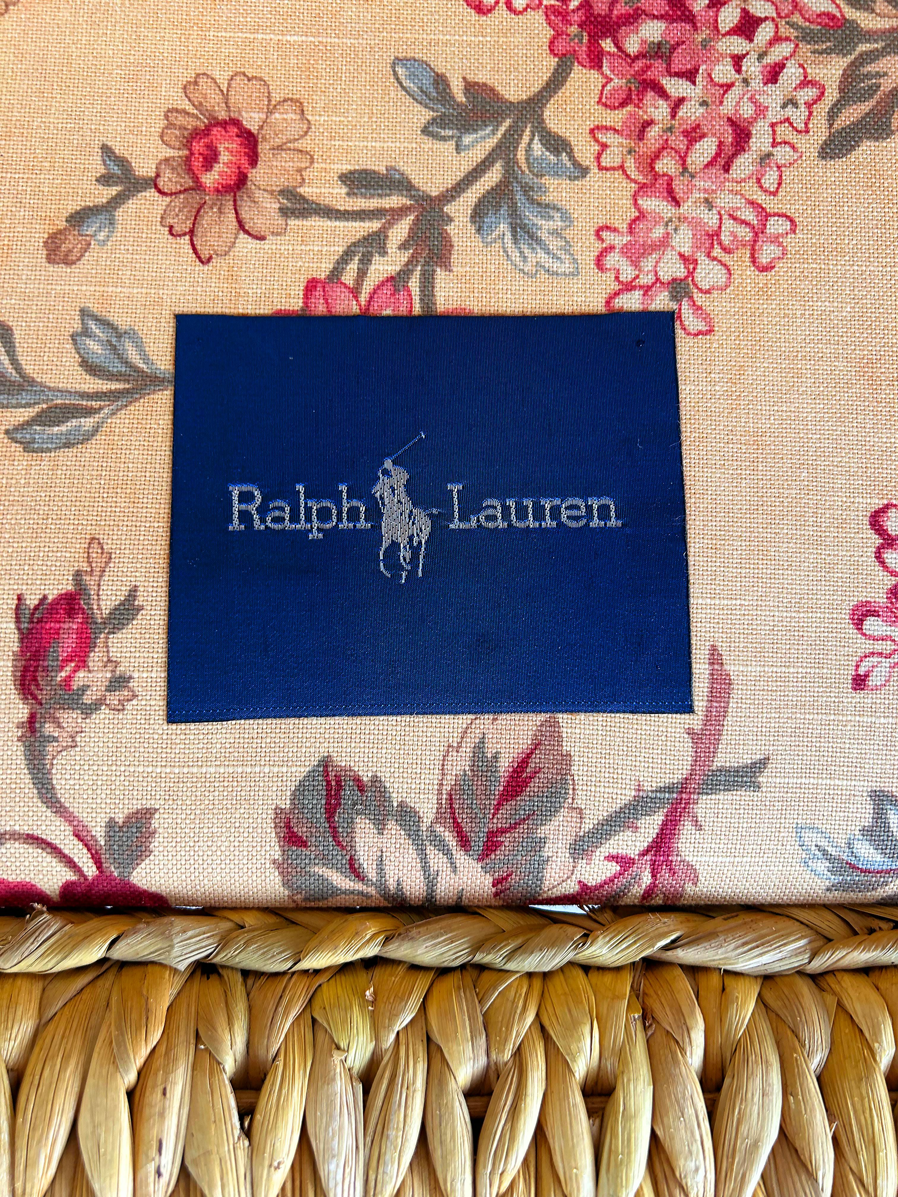 Pareja de sillones Vintage Ralph Lauren Coastal Woven Seagrass Club Chairs en venta 7