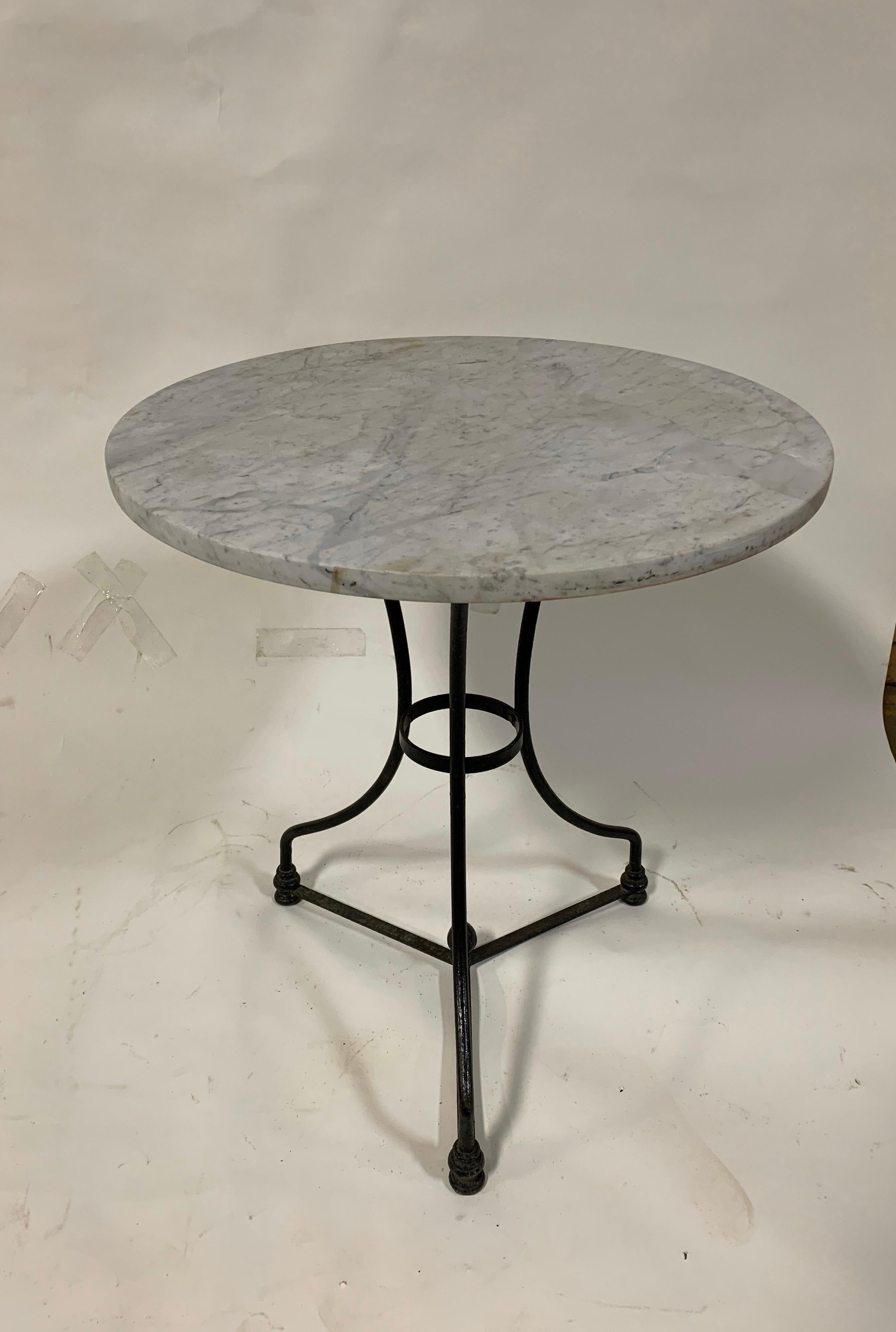 Early 20th Century Vintage Ralph Lauren French Cafe Table