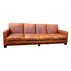 Vintage Ralph Lauren Leather Sofa