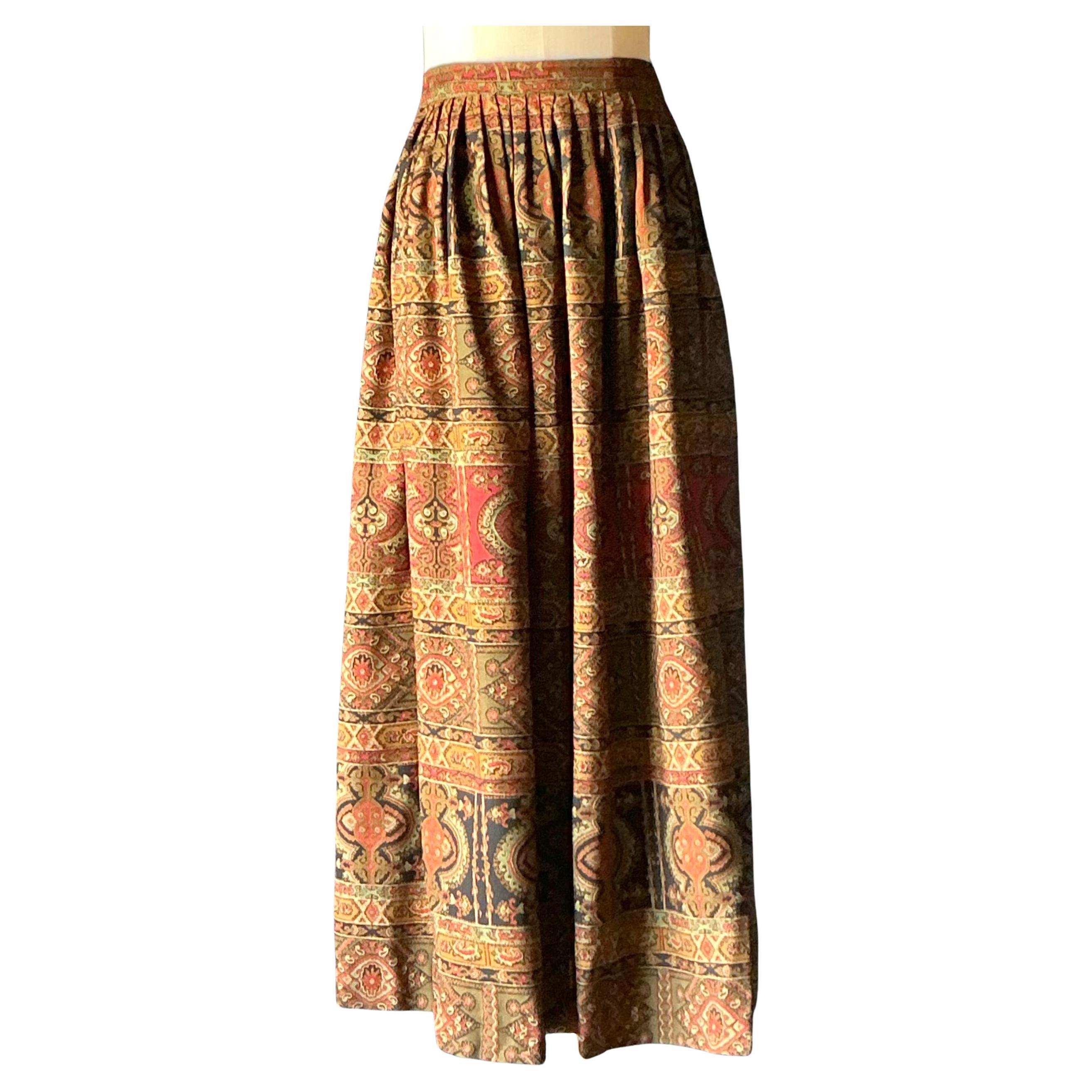 Falda larga Ralph Lauren vintage