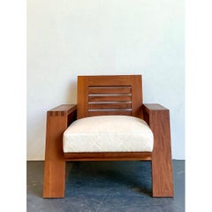 Vintage Ralph Lauren “Modern Desert” Wood Club Chair