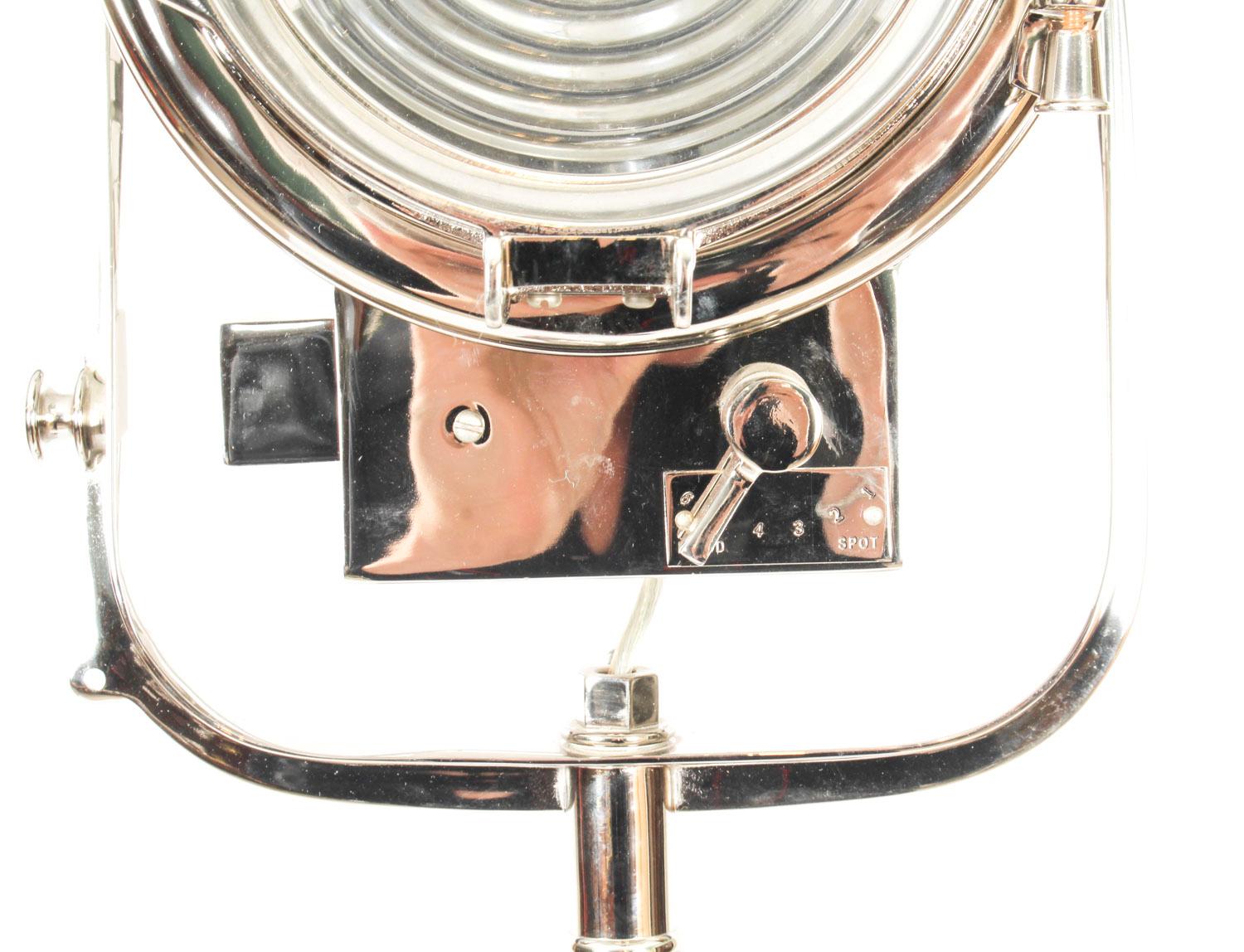 Vintage Ralph Lauren Montauk Searchlight Standing Lamp, Late 20th Century 13