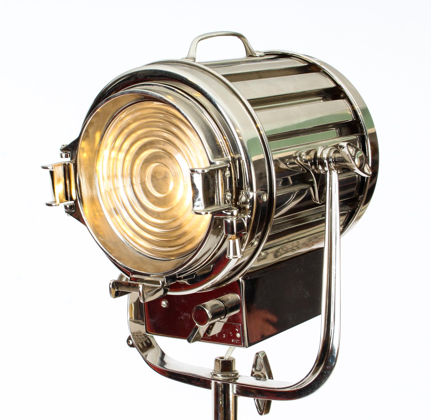Vintage Ralph Lauren Montauk Searchlight Standing Lamp, Late 20th Century In Good Condition In London, GB