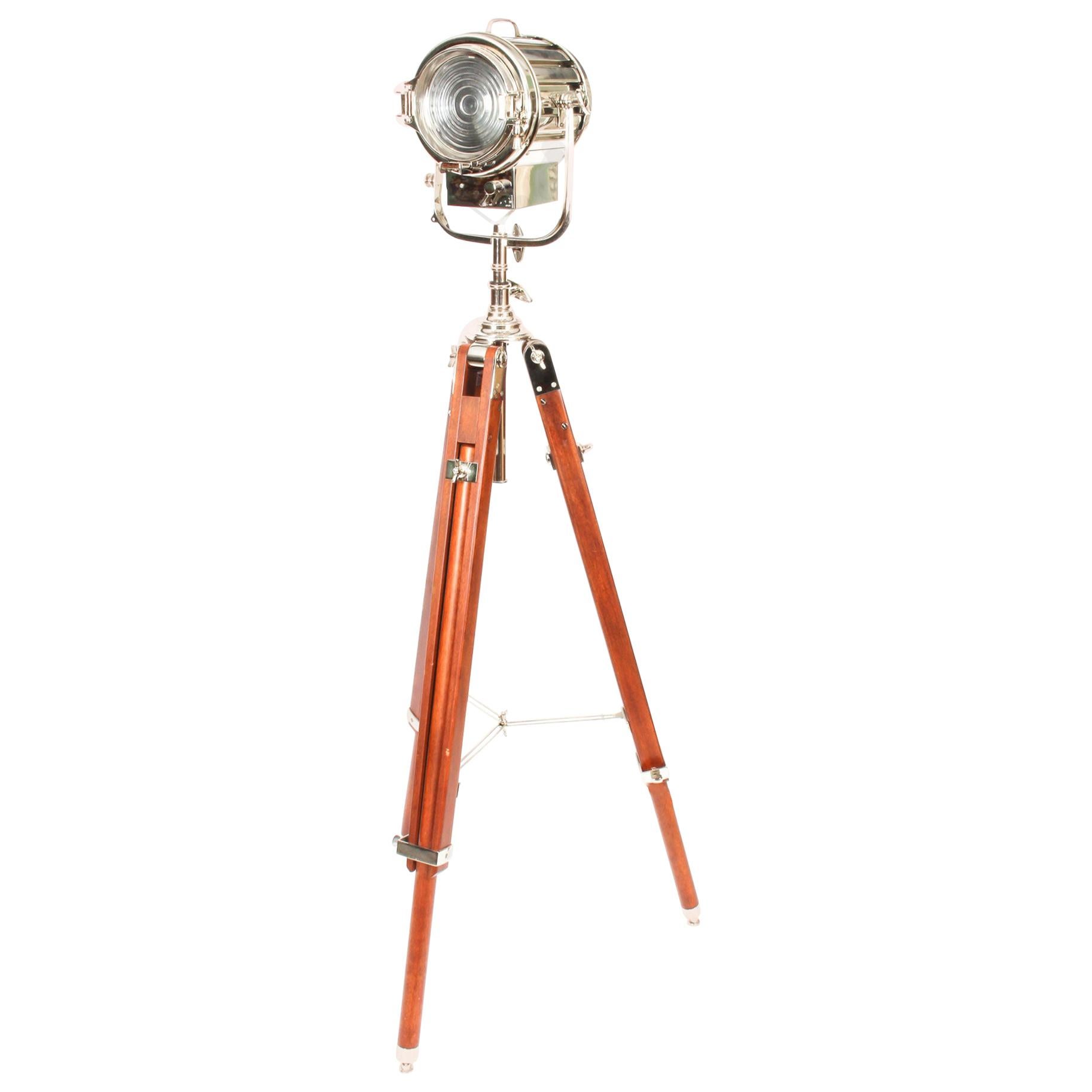 Vintage Ralph Lauren Montauk Searchlight Standing Lamp, Late 20th Century