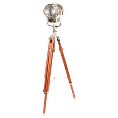 Vintage Ralph Lauren Montauk Searchlight Stehlampe:: Ende 20. Jahrhundert